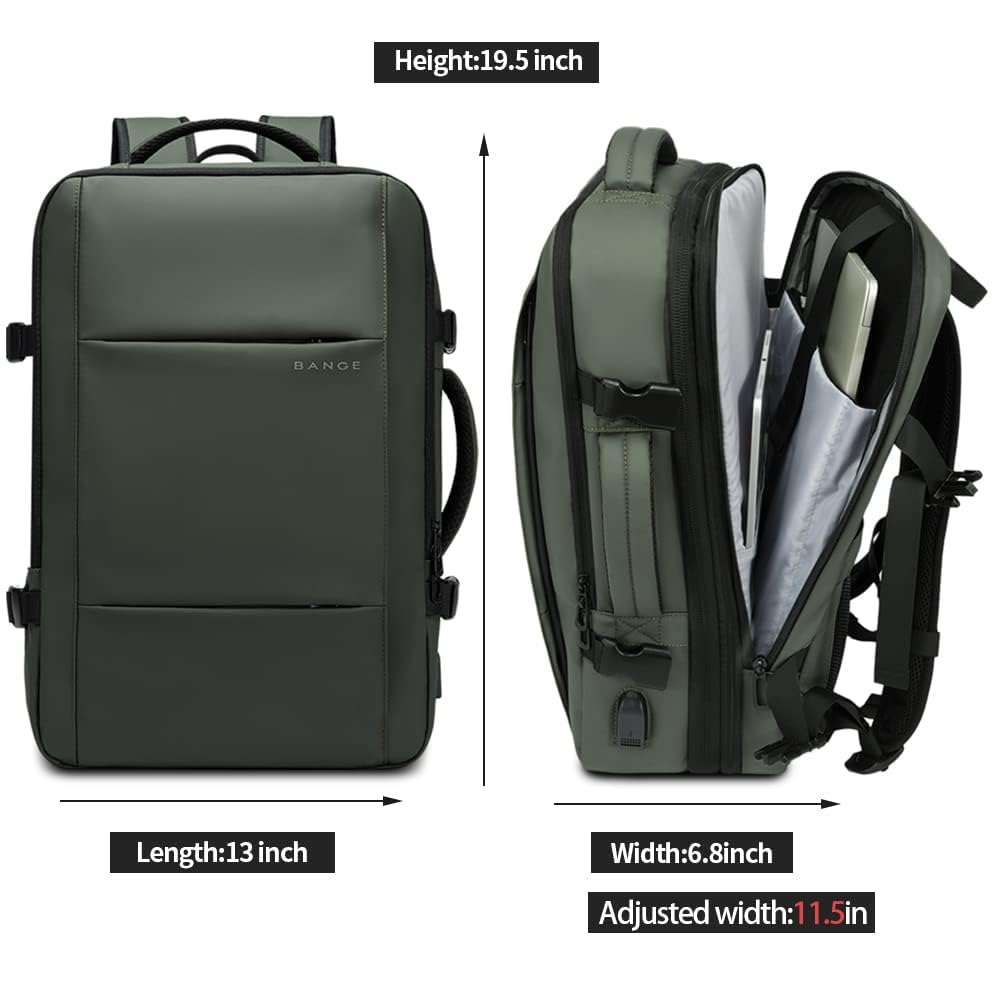 Red Lemon Titan Ultrafit Plus Bange Series 15.6-Inch Laptop Backpacks for Men and Women 45L Outdoor and Camping 3In1 Office Bags,Travelling,Backpack (with Bottle Holder), Green