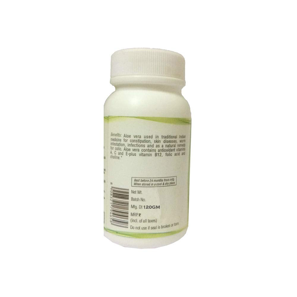 ERBZENERG® Aloevera 120 Capsules 500mg