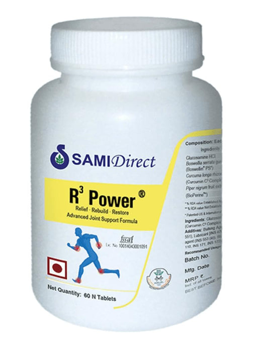 SAMI Direct R3 Power 60 Tabs, 3 x 3 x 5 Inches, Pack Of 1