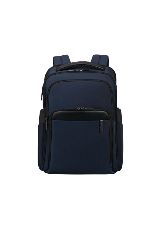 Samsonite Evosight 14.1" Laptop Backpack | Business Backpack with Padded Laptop Compartment | Smart Sleeve | Lightweight Durable Office & Travel Bag for Men & Women | 2-Year Warranty | Navy