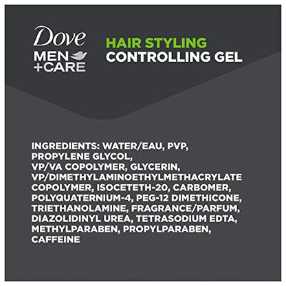 Dove Men+Care Hair Styling, Controlling Gel 7 oz