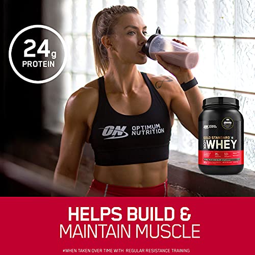 Optimum Nutrition (ON) Gold Standard 100% Whey Protein Powder (Vanilla- image 5