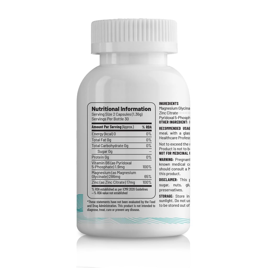 Unived ZMA | Muscle Recovery and Endurance Supplement for Men and Women | 60 Vegan Caps