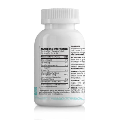 Unived ZMA | Muscle Recovery and Endurance Supplement for Men and Women | 60 Vegan Caps