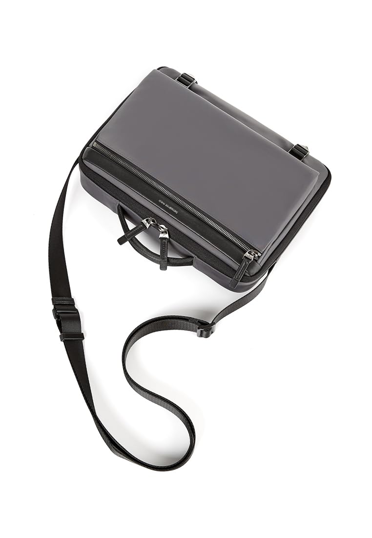 Samsonite Red Somervil 31 Cms Dark Grey Nylon Premium Messenger & Sling- image 3