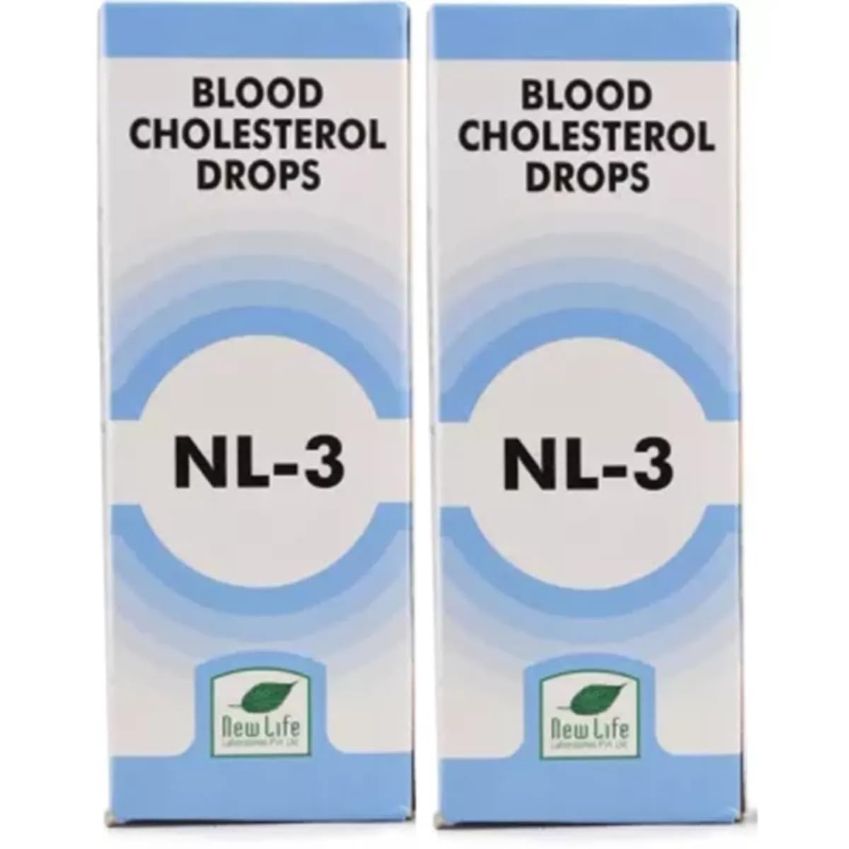 New Life NL-3 Blood Cholesterol Drops, 30ml Pack of 2