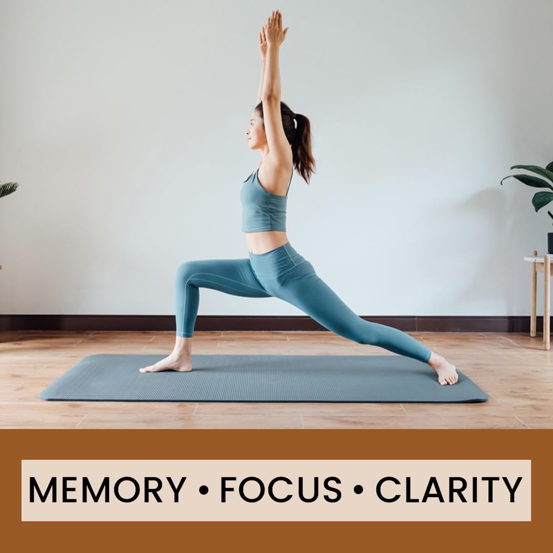 Rooted Active's Brain Booster - Brahmi Shankpushpi, Bacopa, Lions Mane- image 3