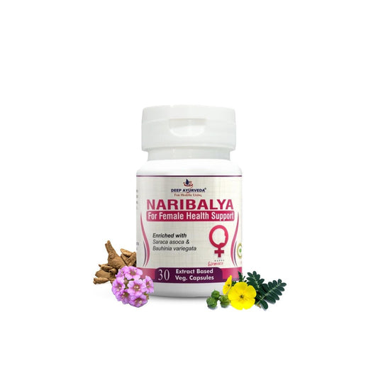 Naribalya Women Wellness Vegan Capsules (60) | Ayurvedic Supplement for Hormonal Balance, Energy, PCOS Support & Overall Female Health