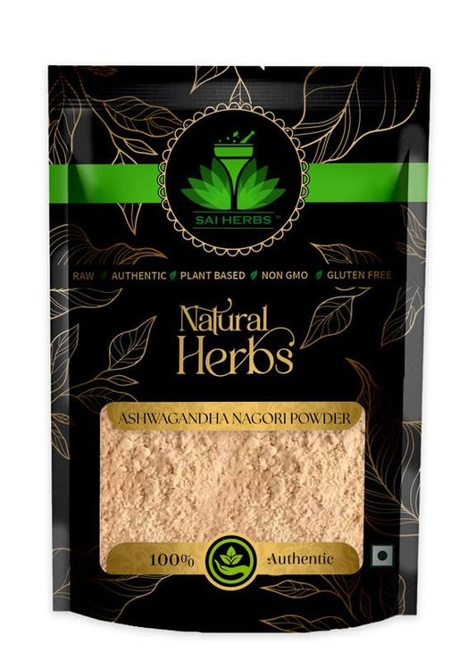 SAI HERBS Ashwagandha Nagori Herbal Extract Powder - Ashwagandha Nagori Root Her