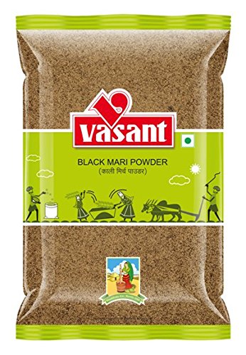 VASANT Black Pepper Powder – 100gm (Pack of 1) | Mari Powder, Seasoning & Flavour Enhancement, Mari Masala, Kali Mirchi Perfect for Cooking and Garnishing