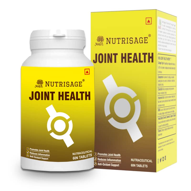 Nutrisage Joint Health I All-in-one Complete Joint Supplement for Men & Women I