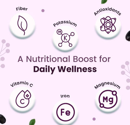 BRIGHTUM'S Jamun Seeds Powder, Natural Diabetes Support Supplement, 250g, Made in India