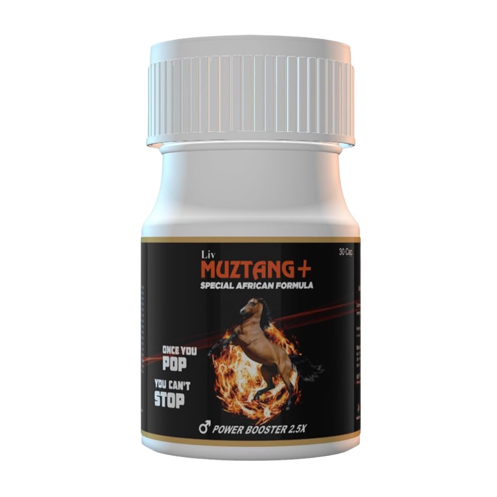 Livmuztang Plus Stamina Power Booster and Muscle Growth Ayurvedic Capsules 30 Count