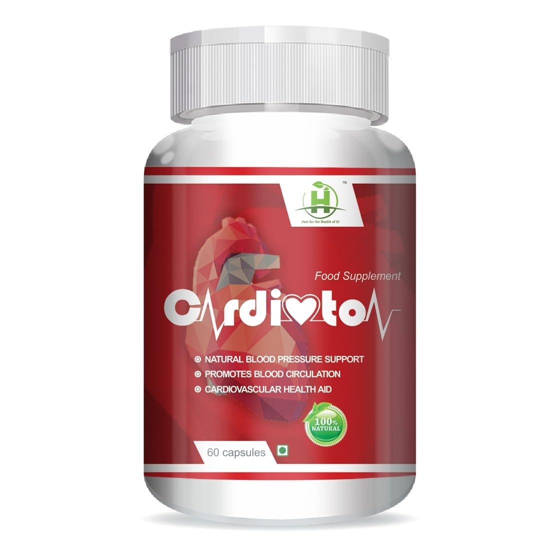 Healthy Nutrition - Just for the Health of it Cardioton with Arjuna Extract & Mo