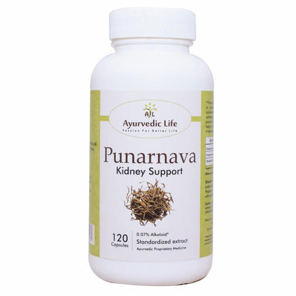 Ayurvedic Life Punarnava Capsules 350mg Capsules, Natural, 120 count