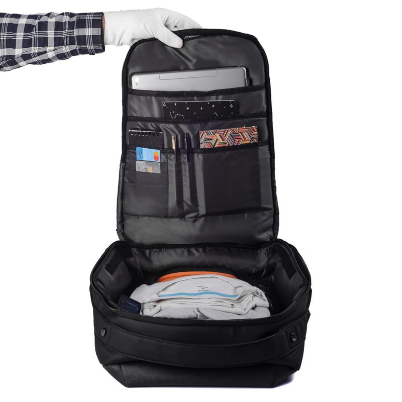 Timus Madrid Black Professional Laptop Bag for Men & Women 24 L with 15- image 3