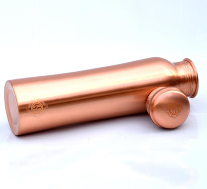 DSH Pure Copper Water Bottle, Jointless, Leakproof with Ayurvedic Healt- image 5