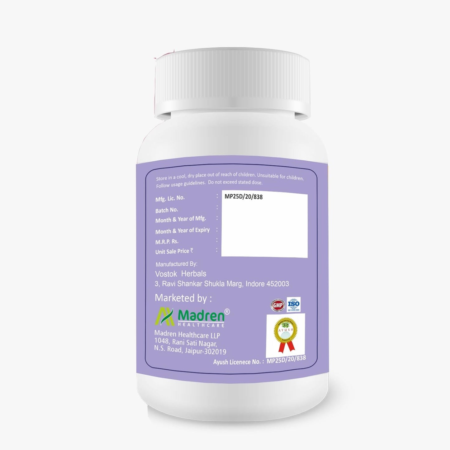 Pushpveda Horney Goat Weed Extract With Maca Root For Men and Women 120 Vegetarian Capsules Pack of 2