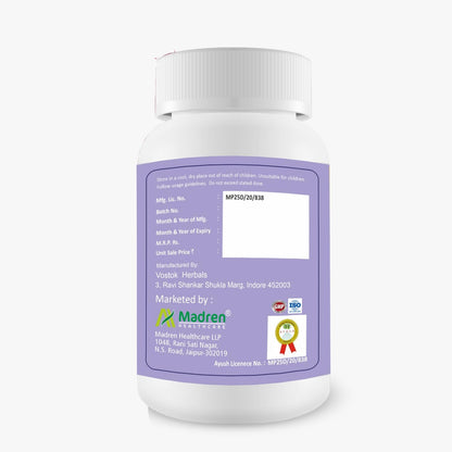 Pushpveda Horney Goat Weed Extract With Maca Root For Men and Women 120 Vegetarian Capsules Pack of 2