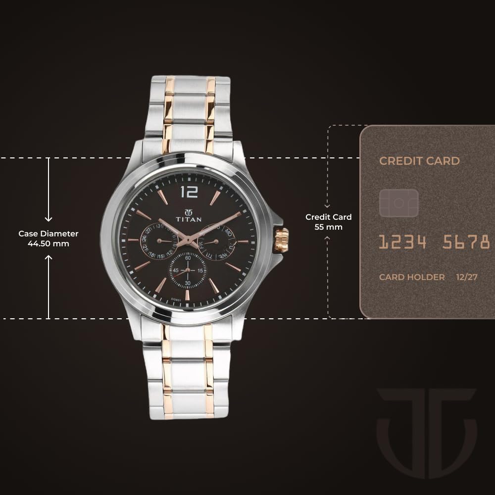 Titan Neo Analog Black Dial Men's Watch-NM1698KM01 / NL1698KM01/NP1698KM01