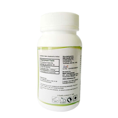 ERBZENERG® Neem 120 Capsules 500mg