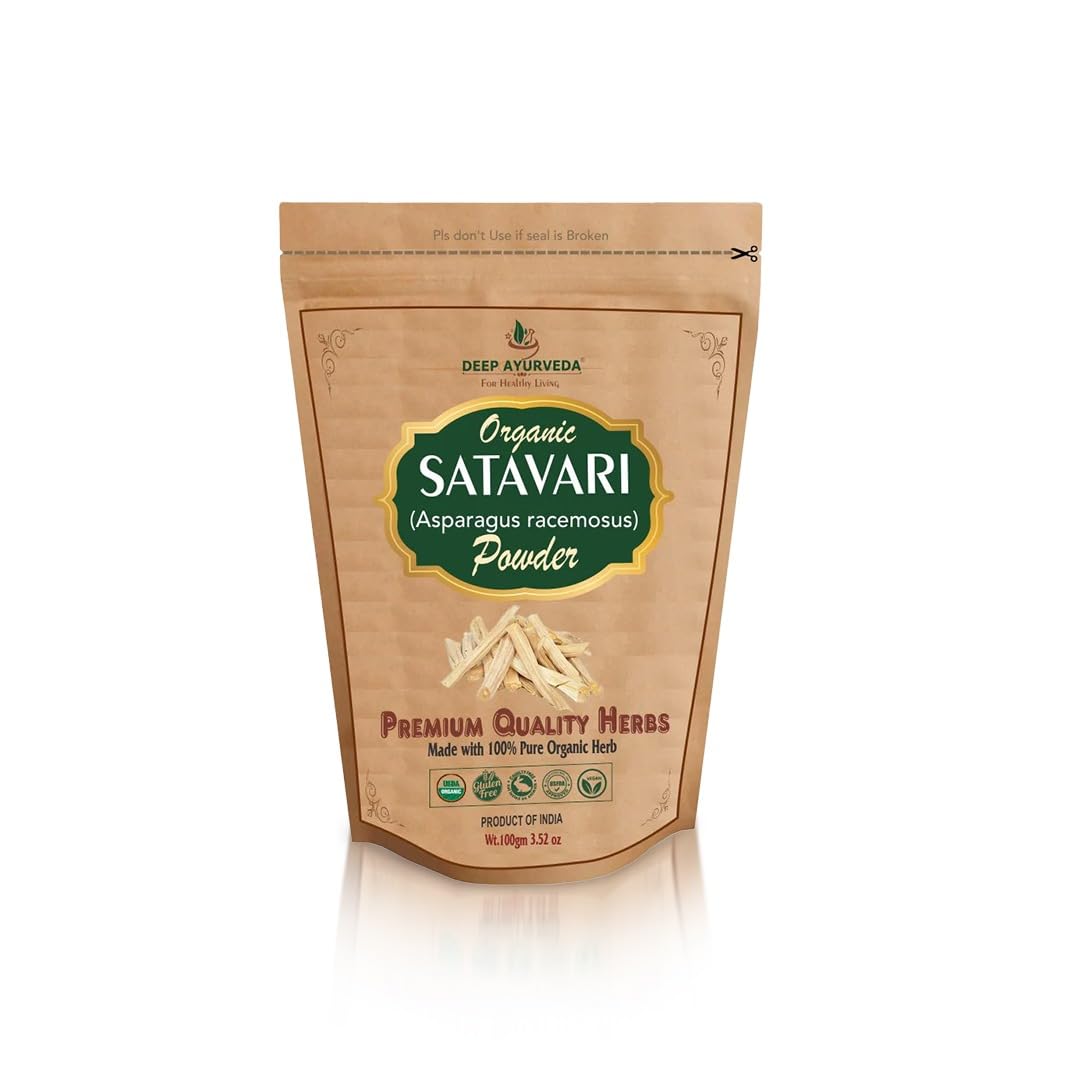 Organic Shatavari Powder (Asparagus Racemosus) | Pure Herbal Powder | No Added Preservatives | Supports Women’s Wellness