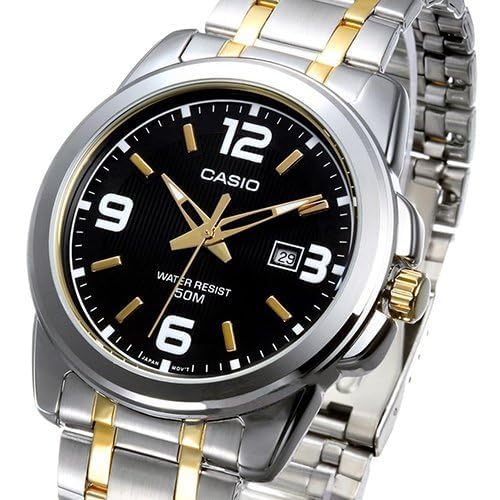 Casio Enticer Analog Black Dial Men's Watch - MTP-1314D-1AVDF (A550)