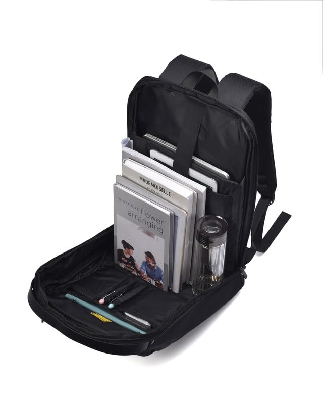 Travel Blue Innovator Executive 15.4 Inches laptop Compartment, 19 L Casual Backpack,Organizer Pocket for Men Women Boys Girls Black