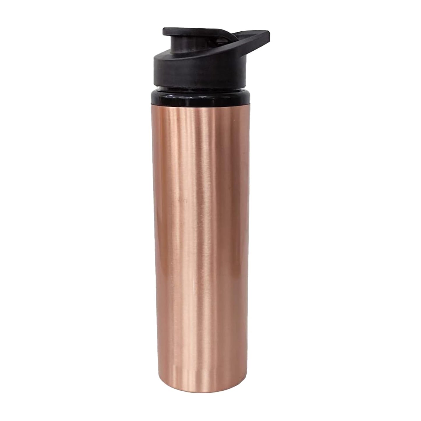 Heart Home Copper Water Bottle with Sipper | BPA Free & Non-Toxic | Leakproof, Durable & Lightweight | With Added Health Benefits of Copper | Ergonomic Design & Easy to Clean | 750 ML