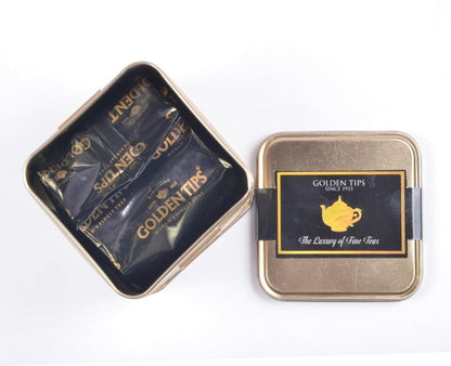 Golden Tips Darjeeling Black Tea, Premium Loose-Leaf Tea, Rich Aroma & Delicate Flavor, (100 Gram, 50 cups)