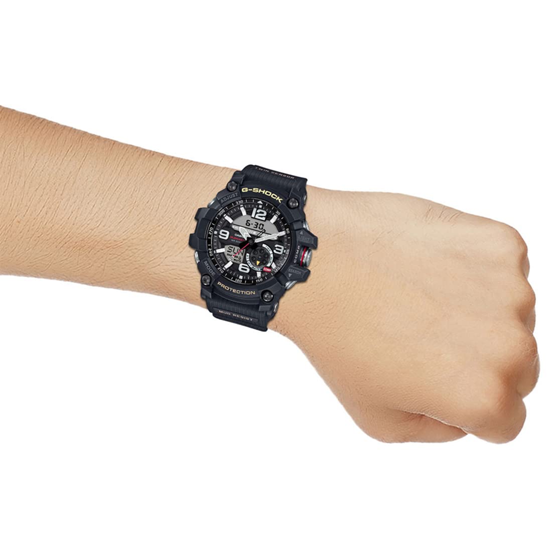 Casio G-Shock GG-1000-1ADR Analog-Digital Black Dial Men Watch Black Resin Strap (G660)