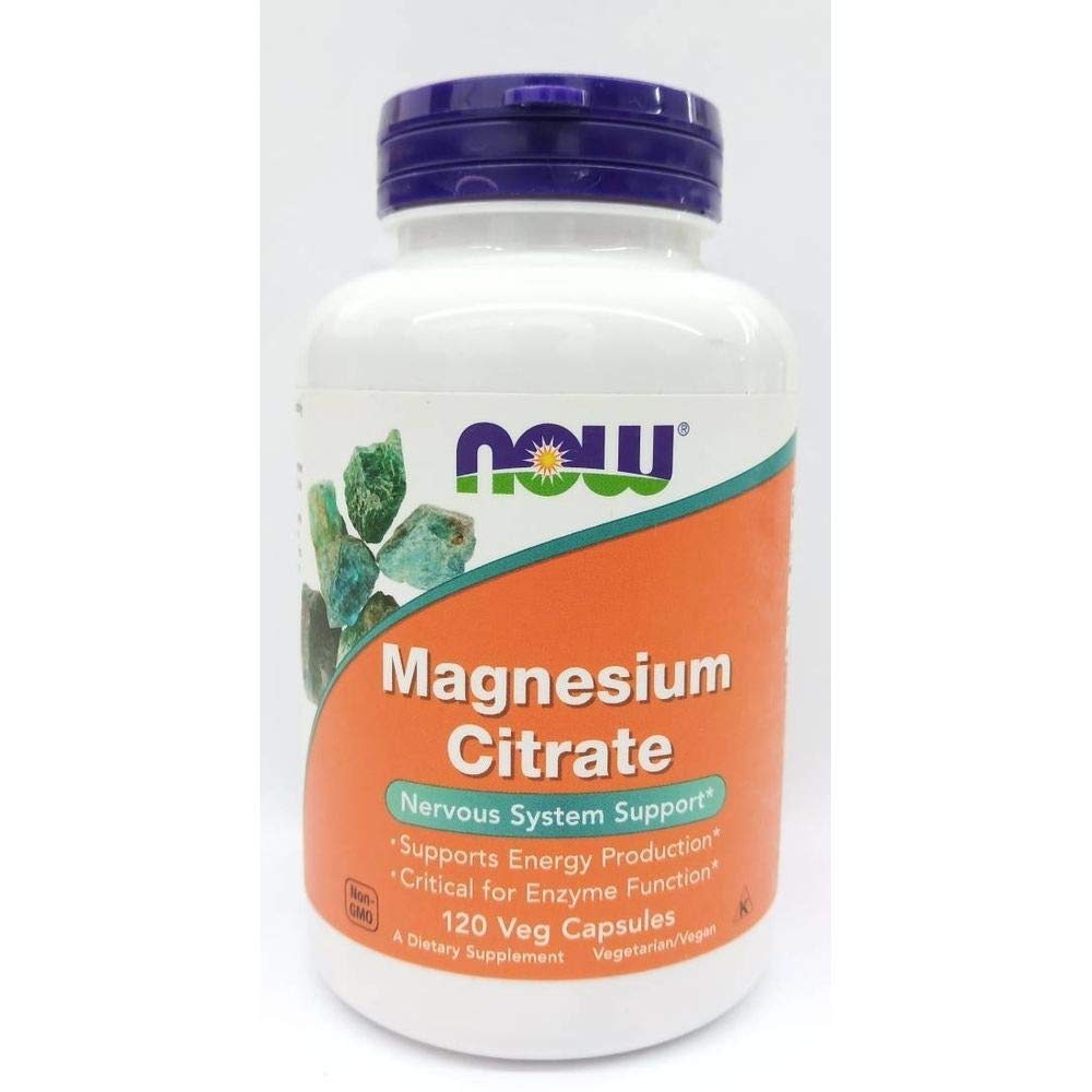 Now Foods , Magnesium Citrate,400 Mg,120 Veg Capsules