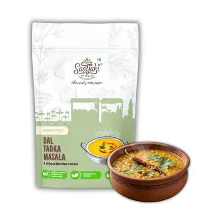 SAATYAKI NATURALS Dal Tadka Masala (50gm) 100% Pure, Freshly Ground Spice for Cooking, Non-GMO, Gluten-Free – Perfect for Curries, Marinades, and Seasoning