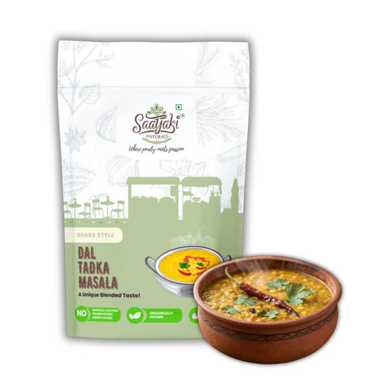 SAATYAKI NATURALS Dal Tadka Masala (50gm) 100% Pure, Freshly Ground Spice for Cooking, Non-GMO, Gluten-Free – Perfect for Curries, Marinades, and Seasoning
