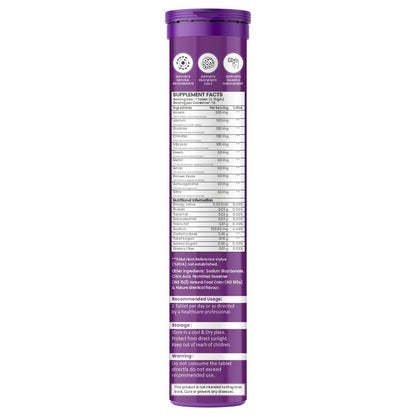 Raskam Karela Jamun Effervescent Tablets | Helps in High Sugar Condition|Promotes Healthy Glucose Levels | Boosts Digestive Health| Supports Daily Blood Sugar Management & Insulin Function| Orange Flavor (15)