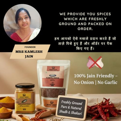 Indiana Organic Hing 23 g whole sabut | trongest Pure Asafoetida| Lab tested Premium Hing from Uzbekistan | Gluten-Free | No Atta | No Maida | Chemical-Free | Organic | Harvest 2025-23 gram