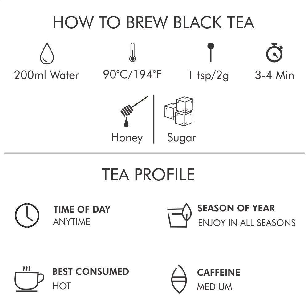 Octavius Darjeeling Autumn Flush Whole Leaf Black Tea | Well Balanced, Smooth, Sweet, Fruity, Floral Brew | Also Robust & Full Bodied | 100 GMS (50 Cups)