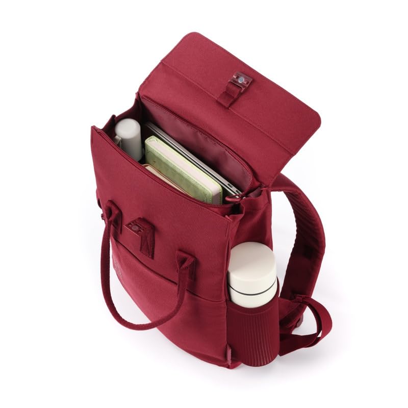 Travel Blue CITYSMART NEXT M Backpack for Women – Stylish Everyday Backpack with 13-inch Laptop Compartment (Red)