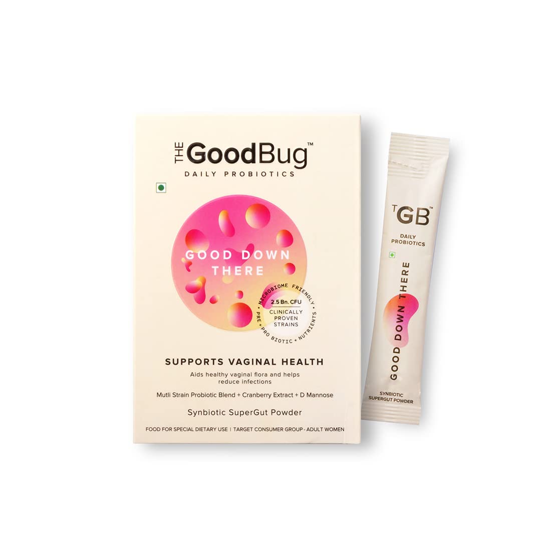 The Good Bug Good Down There SuperGut Powder for Women|Pre & Probiotic Supplemen