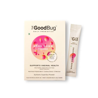 The Good Bug Good Down There SuperGut Powder for Women|Pre & Probiotic Supplemen