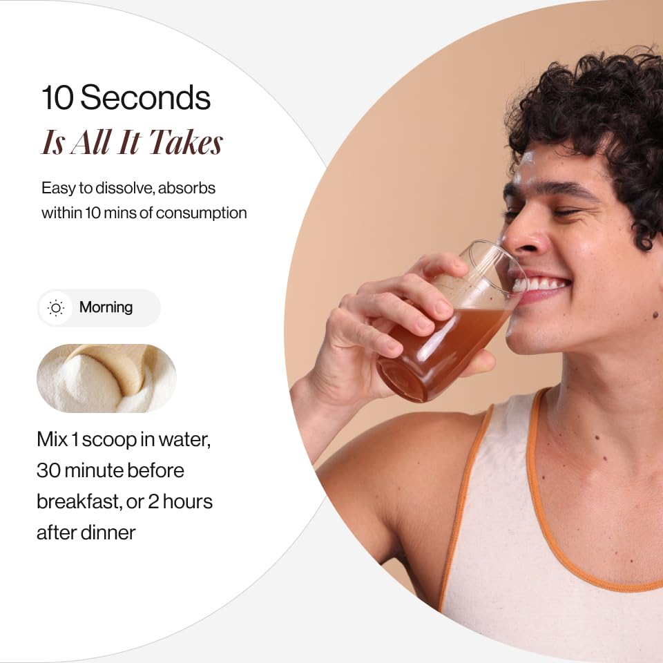 Beautywise Advanced Marine Collagen Proteins Powder | With Hyaluronic A- image 3