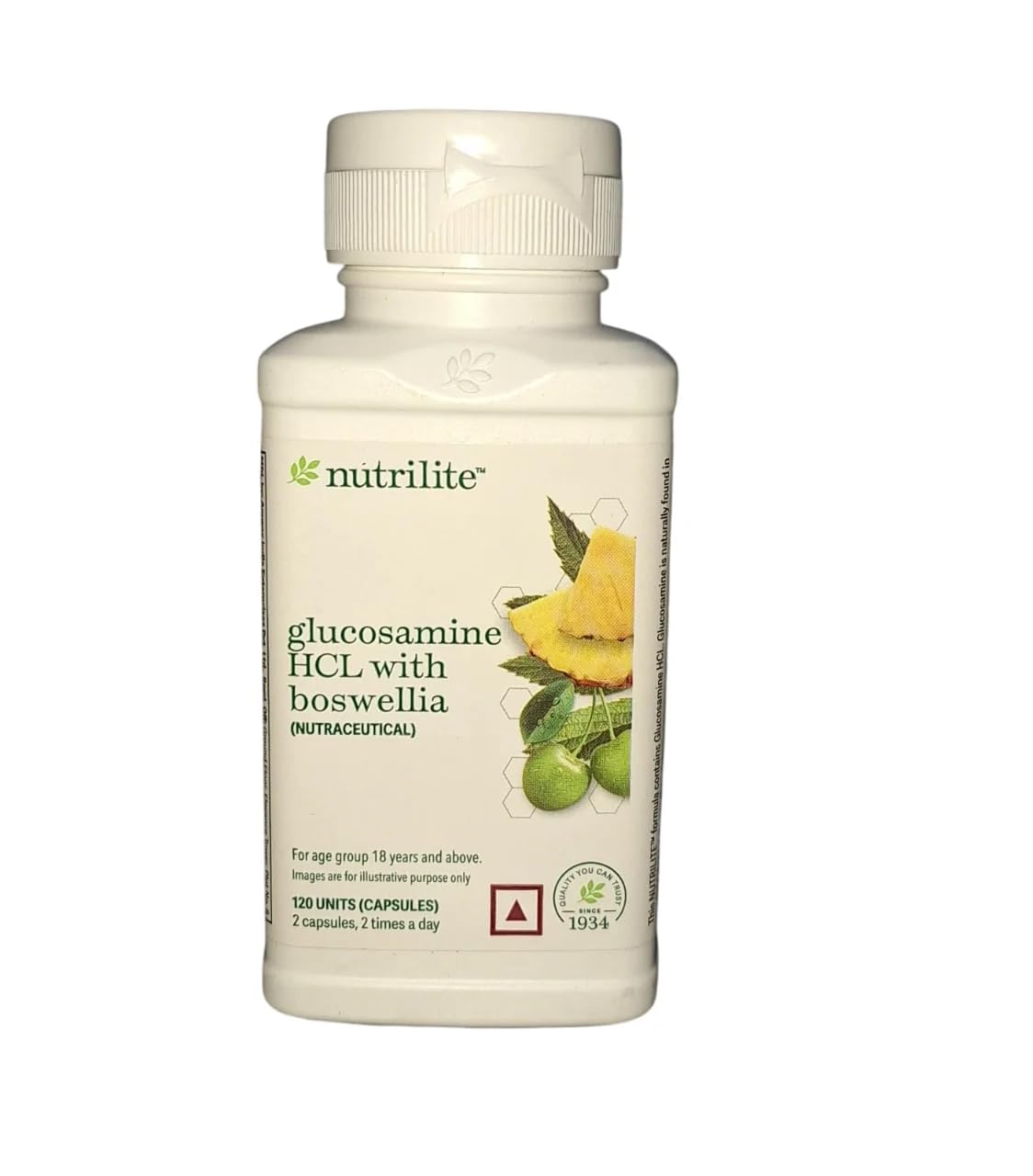 Amway Nutrilite Glucosamine Hcl With Boswellia - Pack of 120N Capsules- image 2