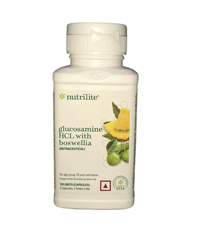 Amway Nutrilite Glucosamine Hcl With Boswellia - Pack of 120N Capsules