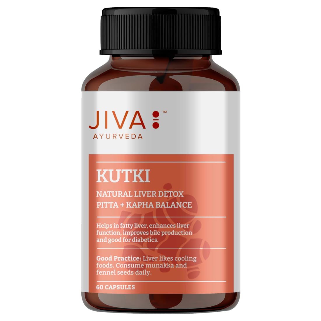 Jiva Kutki - 60 (Pack of 1) Capsules | Liver Support & Detox