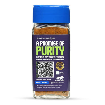 CRISTA Japanese Shichimi Togarashi Seasoning | No Added Sugar | Cholesterol Free | Trans Fat Free | Zero added Colours, Fillers, Additives & Preservatives | 45 gms