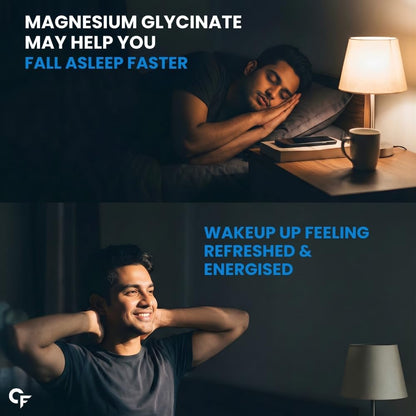 Carbamide Forte Chelated Magnesium Glycinate Supplement 2000mg Per Serving | Magnesium Supplement Supports Muscle Recovery & Better Sleep - 120 Veg Tablets