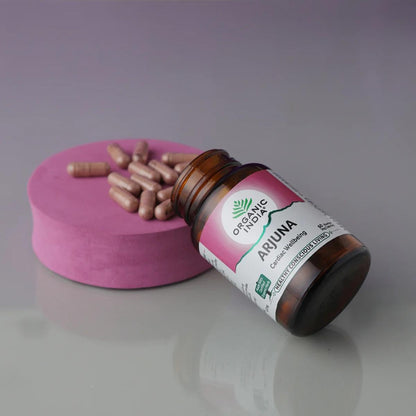 A TATA Product - Organic India Arjuna - 60 Veg Capsules- image 2