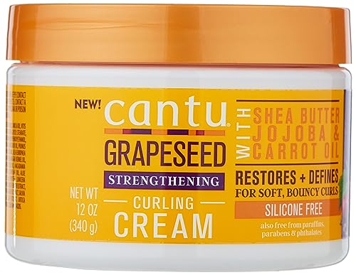 Cantu Grapeseed Strengthening Curl Cream 340g