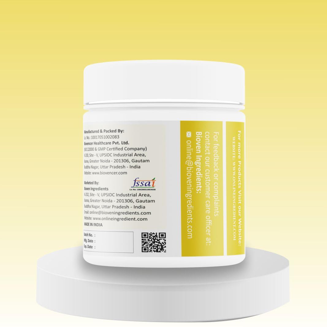 Bioven Ingredients Chamomile Dry Extract Powder, Pure, No Added Colour/Preservatives