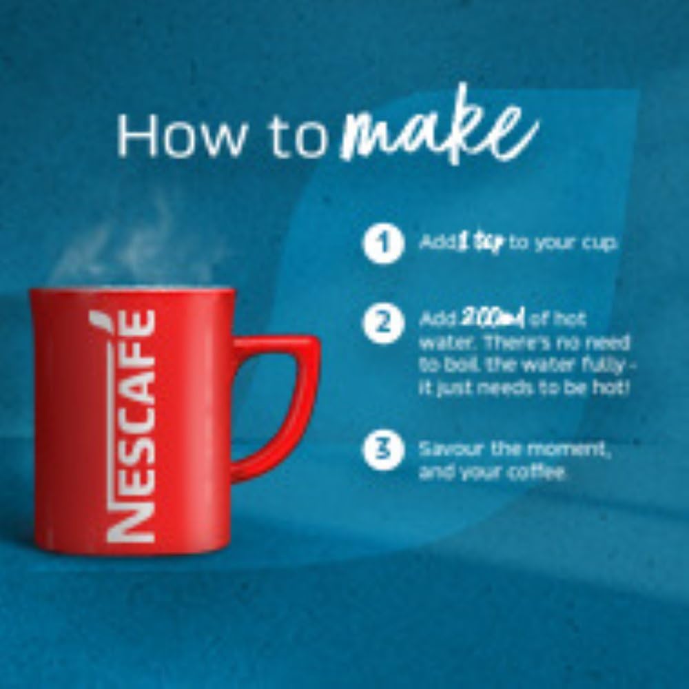 Nescafe Original Decaff, 100G, Instant, Glass Bottle